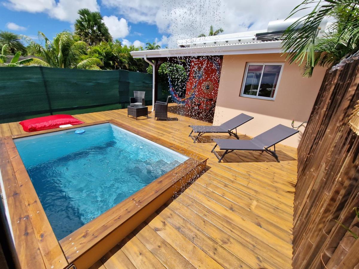 Le Jeipur Villa Vue Mer Piscine Privee Saint-Francois  Exteriér fotografie