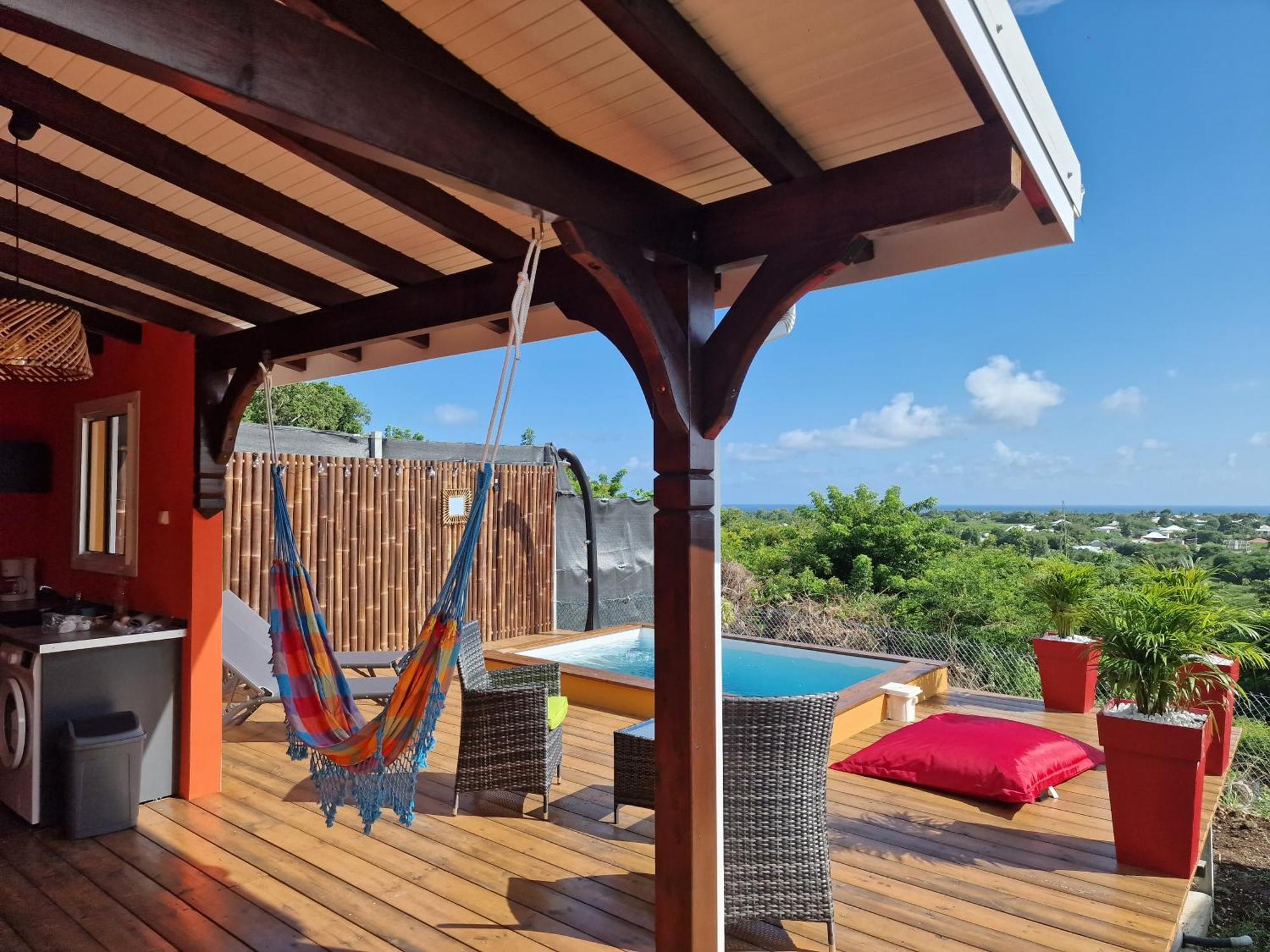 Le Jeipur Villa Vue Mer Piscine Privee Saint-Francois  Exteriér fotografie