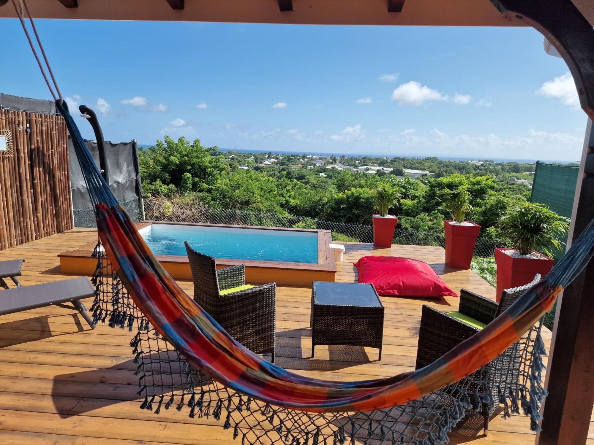 Le Jeipur Villa Vue Mer Piscine Privee Saint-Francois  Exteriér fotografie